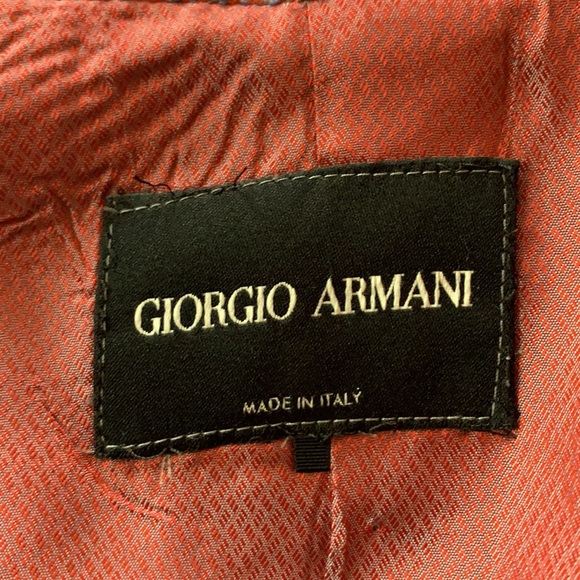 Vintage Giorgio Armani Wool Blend Blazer - Picture 11 of 16